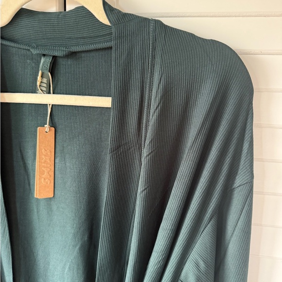 SKIMS Rare! CYPRESS Soft Lounge Short Robe - Picture 3 of 4